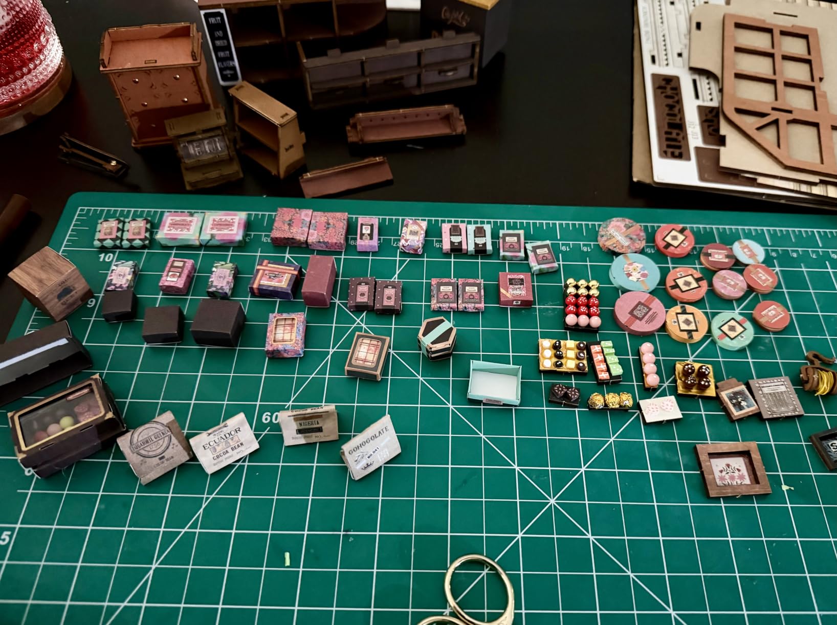 Rolife Henry's Chocolate Shop DIY Miniature Dollhouse Kit Gift for Adults customer photo 1