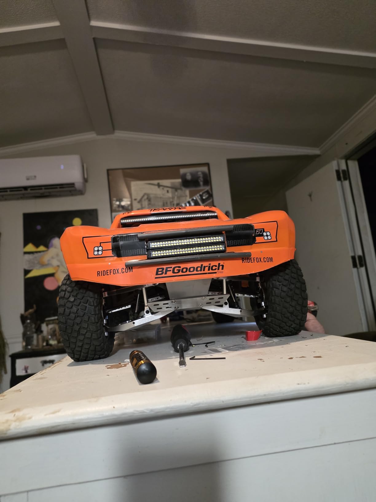 Traxxas Unlimited Desert Racer 4X4 Pro Scale Race Truck (Orange) customer photo 1