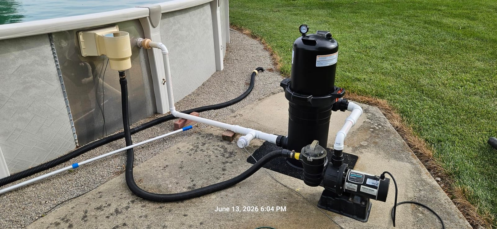 VEVOR 2026 Pro Pool Cartridge Filter System 200 sqft, Pool Filter for Inground & Above Ground Pools, Compatible W/Pumps 3HP~4HP | Up to 9827 GPH Max Flow, Pool Filters for Pools Up to 39625 Gallons customer photo 2