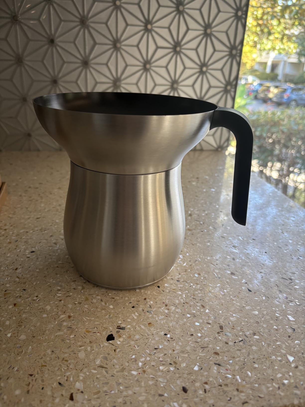 Loka Chai Maker 20oz - Authentic Masala Teapot - Stainless Steel Strainer | Authentic Loose Leaf & Iced Latte Kettle, Universal Stovetop Compatibility, Non-Stick Indian Ceramic Set customer photo 1