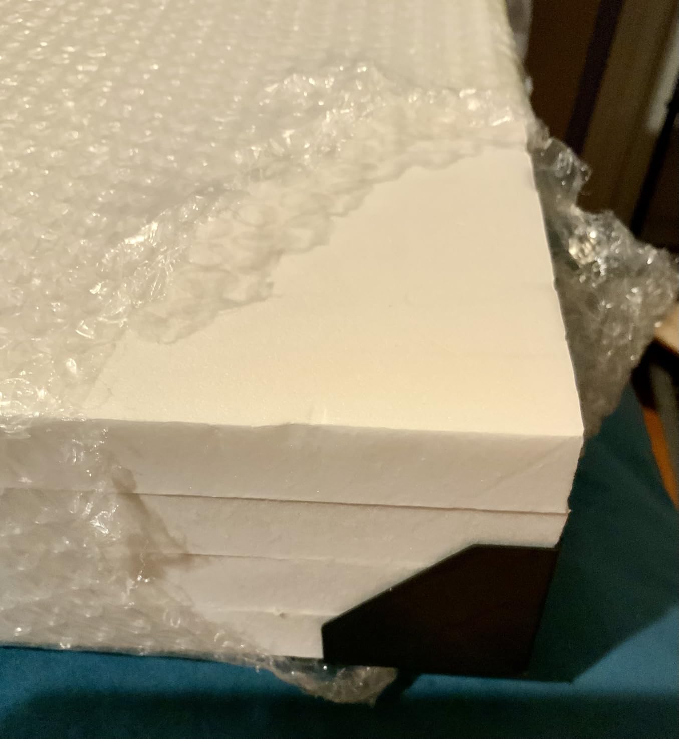 High Density XPS Foam Board, 4 Pack 15.6x11.7x0.79in Polystyrene Craft Foam | Rigid and Easy to Shape, DIY Modeling Art Projects, Party Decoration, Cosplay Prop Production, Carve, Heat Insulation customer photo 2