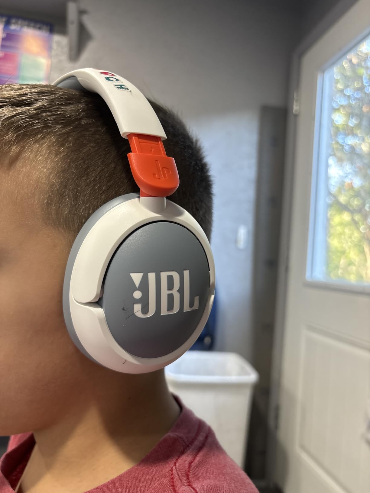 JBL Junior 470NC - Cancelling Kids Headphones - Pink customer photo 2