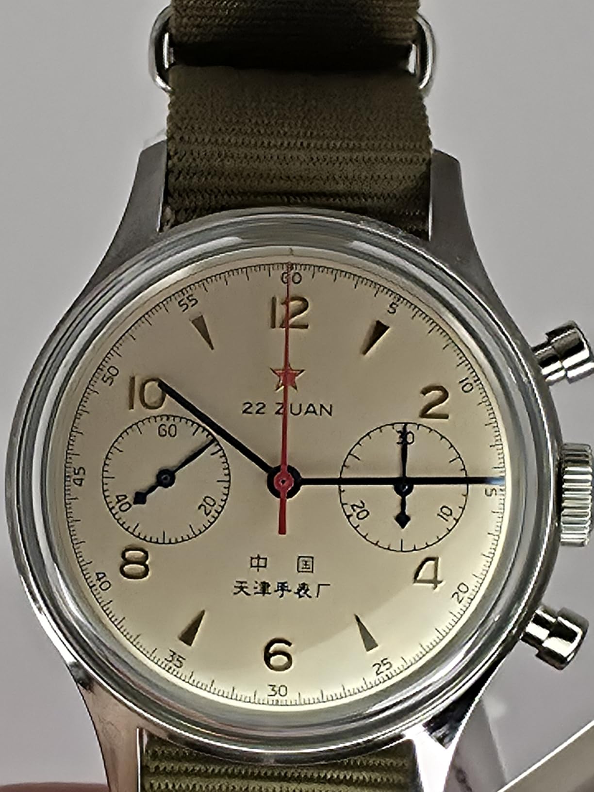 SEA-GULL Men's Mechanical Wristwatch, Seagull 1963 Aviation Chronograph Pilot Mechanical Watch, Manual Winding, GD 1963 International Edition, ST1901 customer photo 1