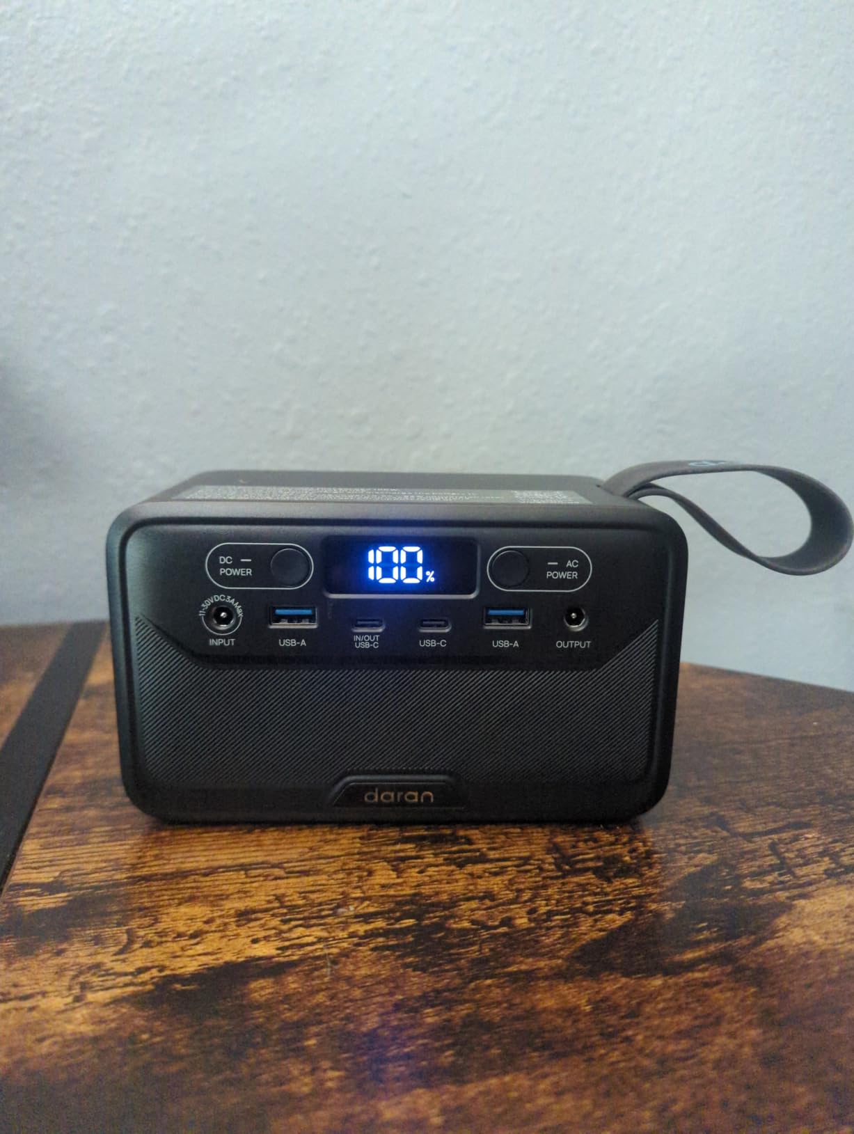 Portable Power Station 89.6Wh Two-Way Fast Charging with AC 100W(200W Peak) customer photo 1