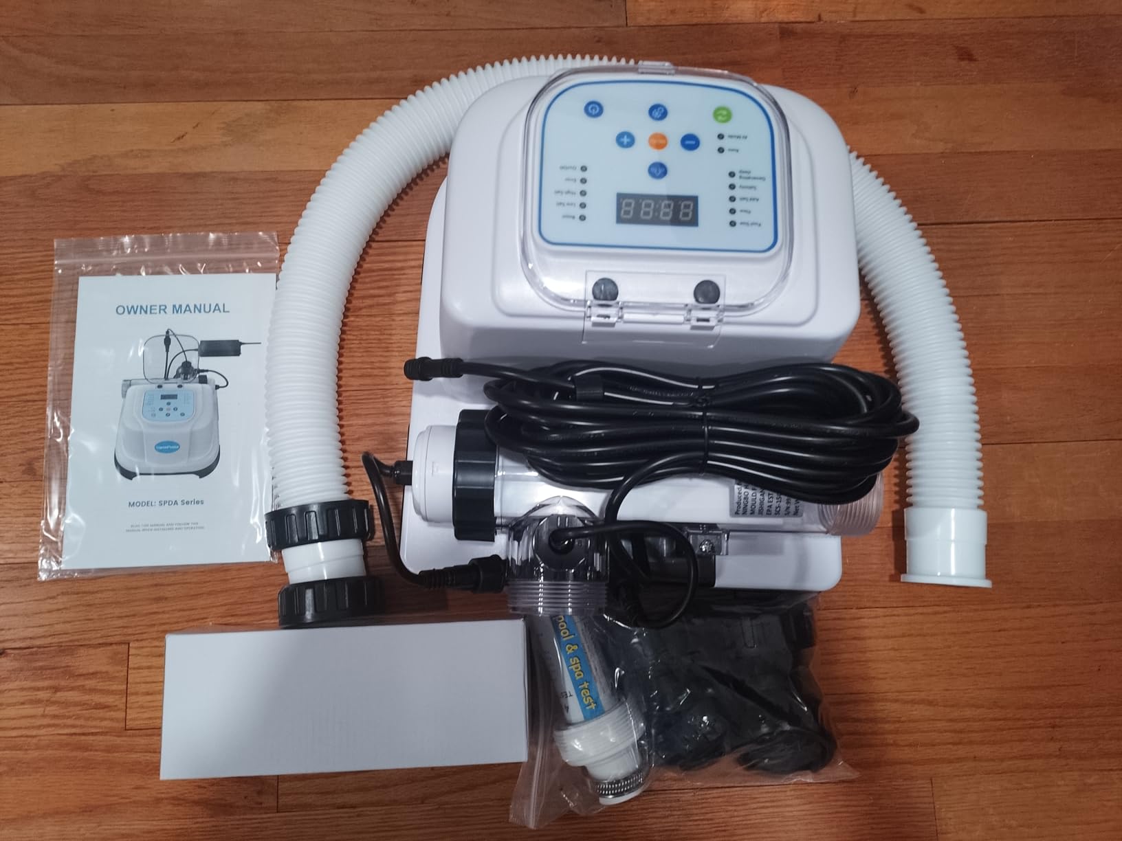 Saltwater Chlorinator System for Above Ground Pools up to 15,000 Gallons customer photo 2