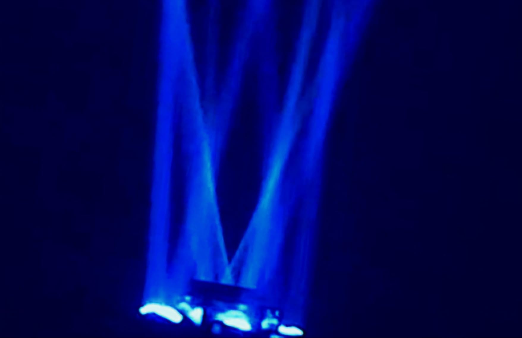 Moving Head DJ Lights 150W RGBW, 6-Arm Party Stage Light with Remote, DMX-512 & Sound Activated customer photo 2