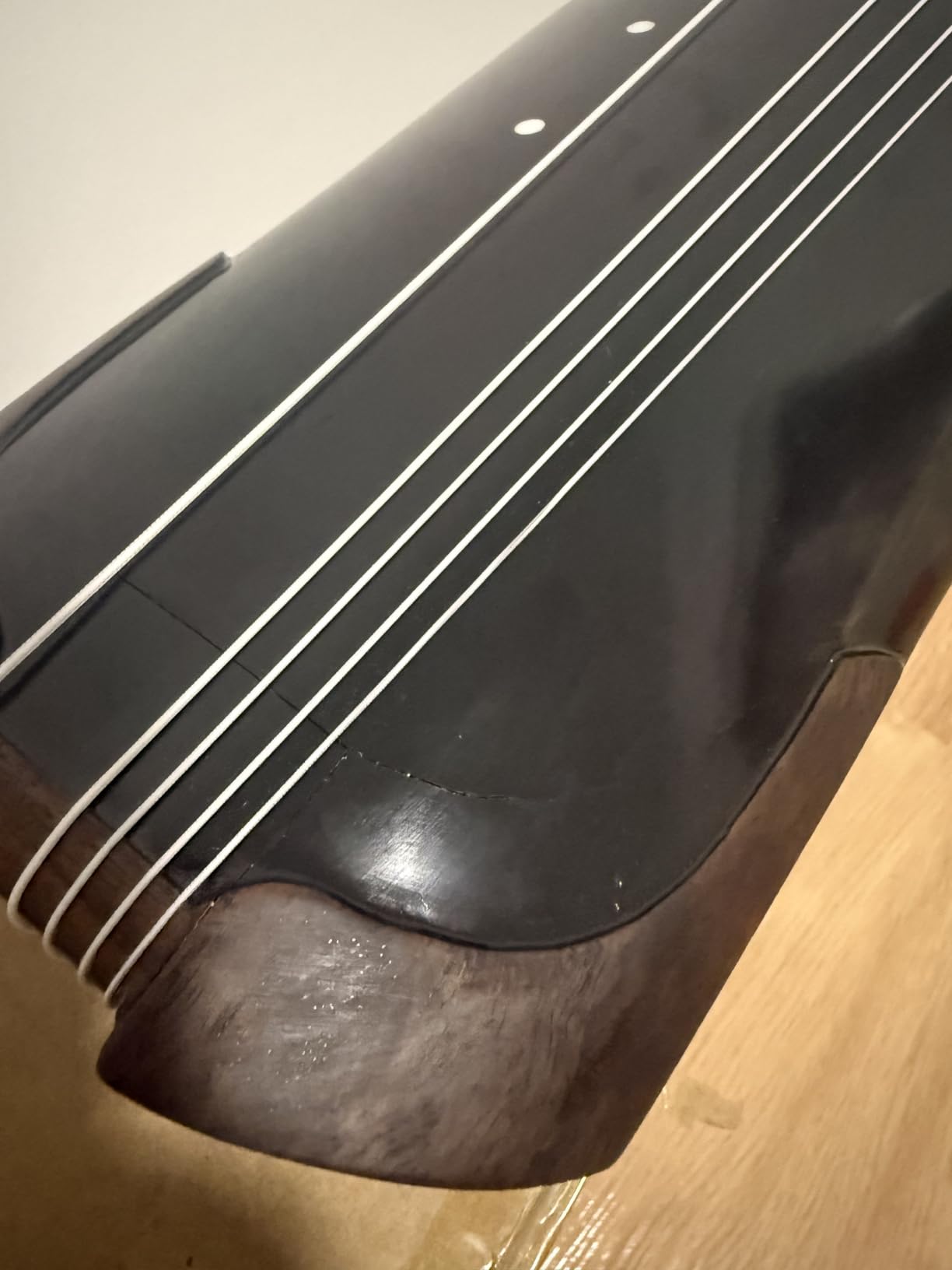 LANDTOM Professional Fuxi guqin, suitable for adults/children/advanced/intermediate/elementary (Brown) customer photo 2