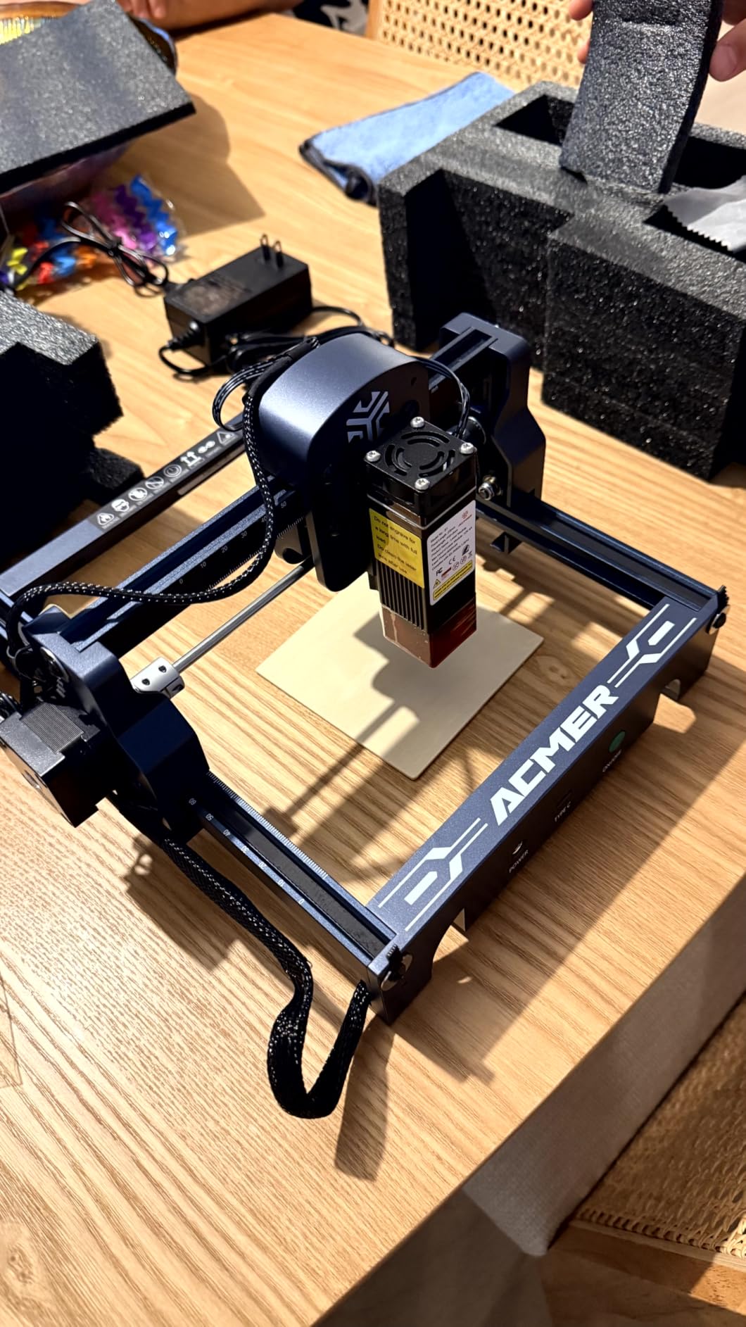 ACMER S1 Laser Engraver Machine, 6000mW Lazer Cutter for Wood and Acrylic customer photo 1