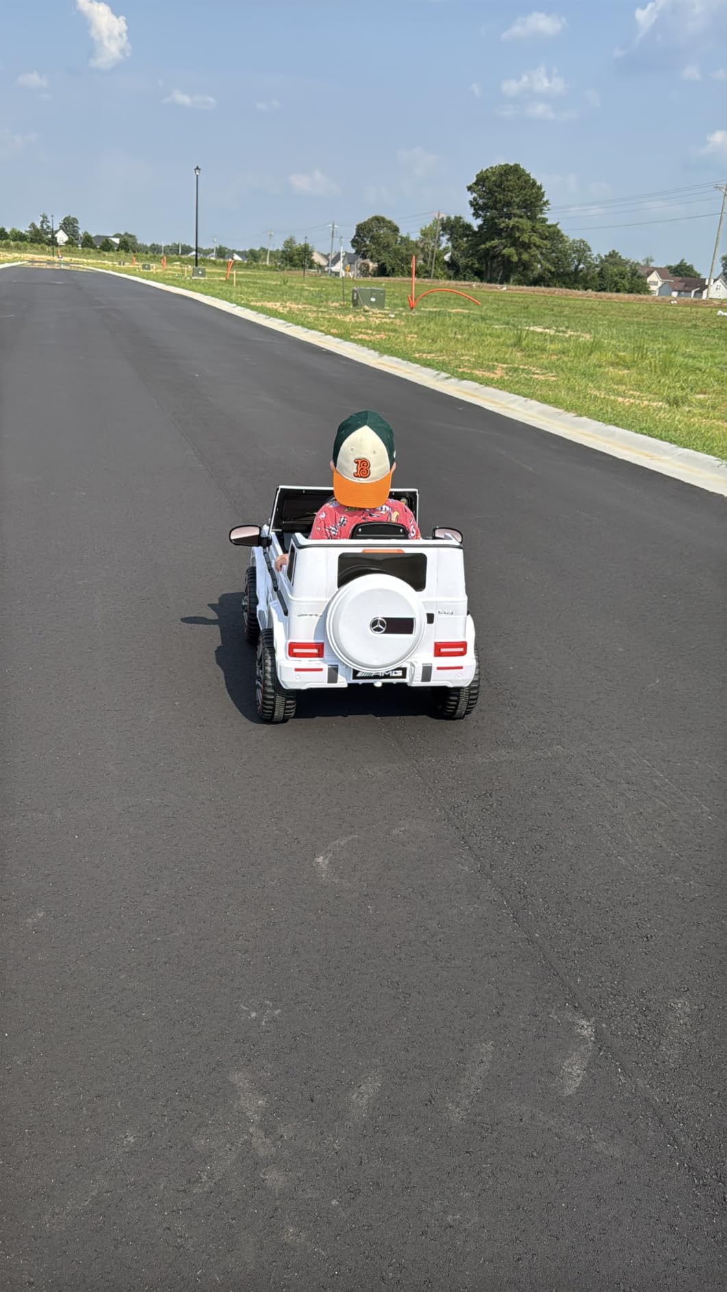 ANPABO 12V 7AH Licensed Mercedes-Benz G63 Electric Car for Kids, Grey customer photo 2