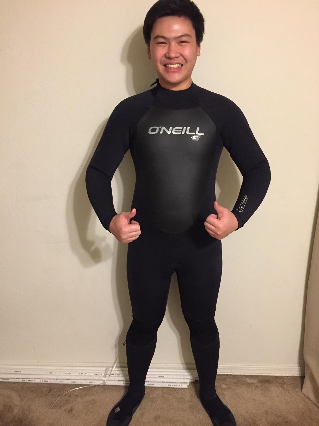 O'Neill Men's Epic 4/3mm Back Zip Full Wetsuit | Durable Warmth with Good Flexibility for Surfing and All Water Activities customer photo 1