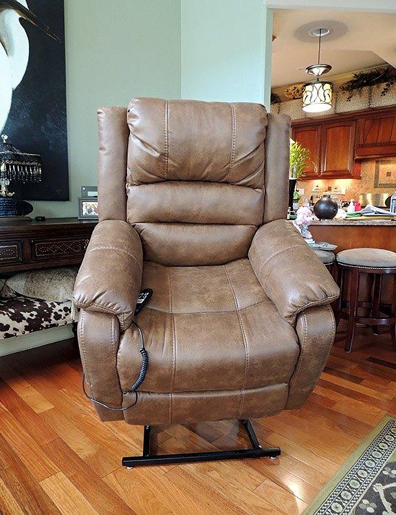 Signature Design by Ashley Power Lift Recliner with Heat and Massage customer photo 2