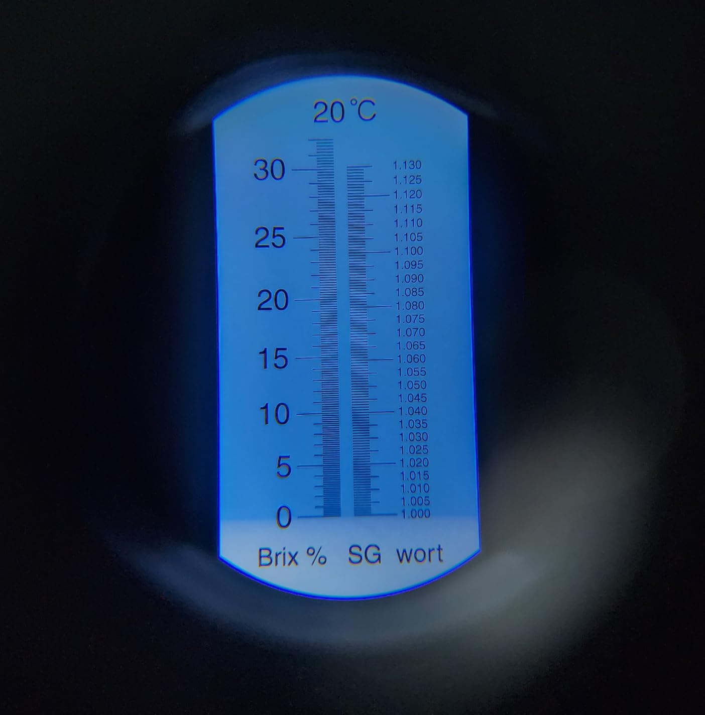 Portable Brix Refractometer with ATC, Accurate Dual Scale Brix Meter Specific Gravity SG Wort 1.000-1.130 & Brix 0-32%, High Precision Sugar Level Tester in Wine Making, Beer Brewing, Home Brew Kit customer photo 1
