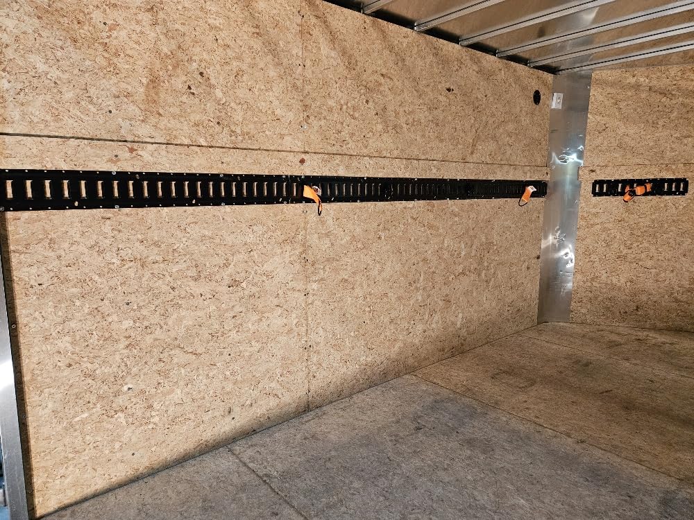 Wellmax 36PC E Track Rail Kit, Heavy Duty Tie Down for Enclosed Trailers customer photo 2