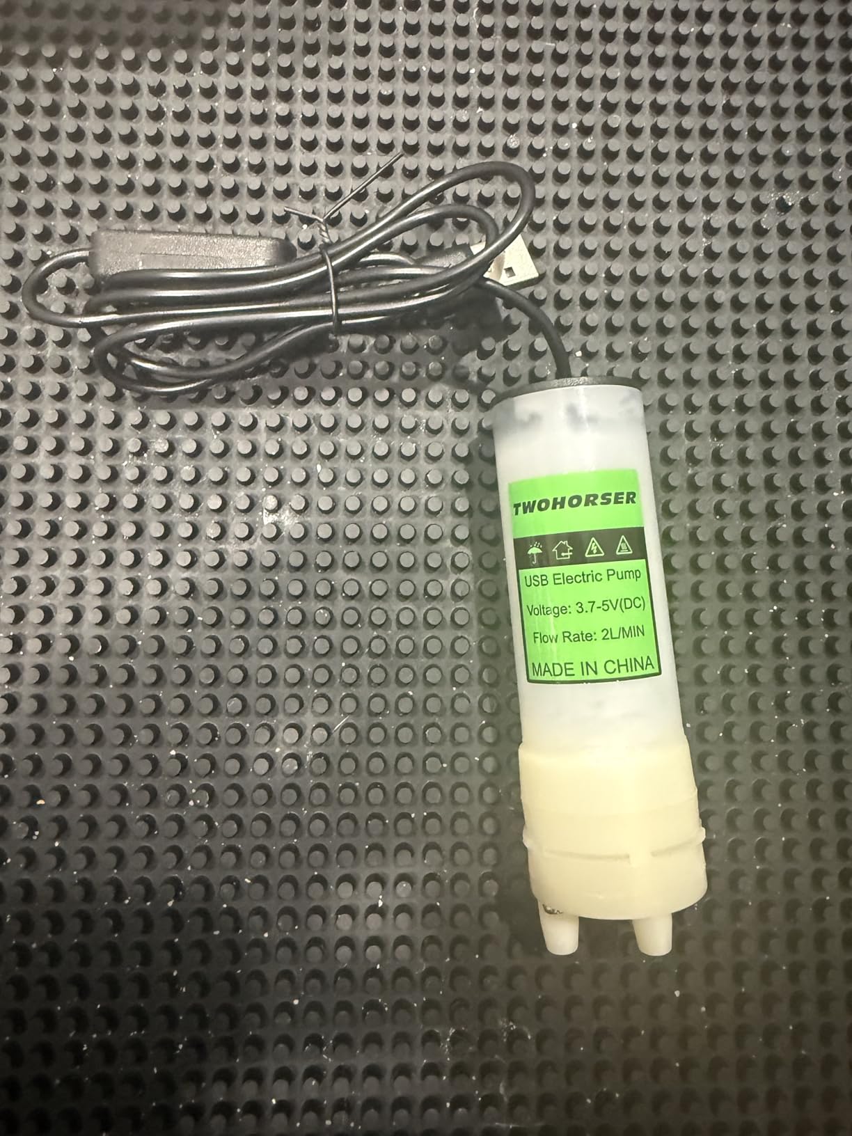 Portable USB Electric Auto siphon Self Priming Pump for Bottling Home brew Wine, Beer and Kombucha, DC 5V Food Grade Water Transfer Pump With 6.5FT hose, 2L/Min No Mess Leak, Low Noise customer photo 1