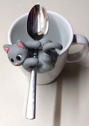Itera Black Silicone Cat Spoon Rest Kitchen Gadget Utensil Holder | Clips to cookware, Props lids for steam venting, Heat resistant, BPA-free, Dishwasher safe customer photo 2