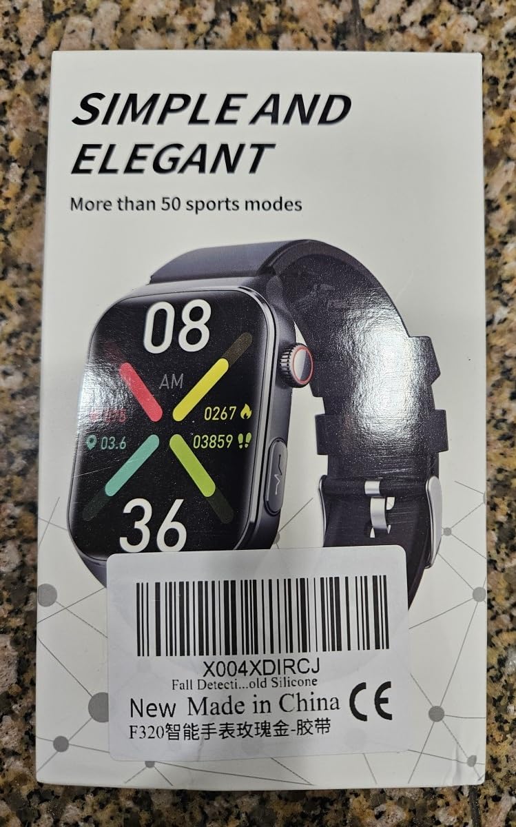 Fall Detection Smart Watch for Seniors Fall Alert Watch with SOS Heart Rate Monitor Sleep Monitoring Pedometer for Android iOS customer photo 2