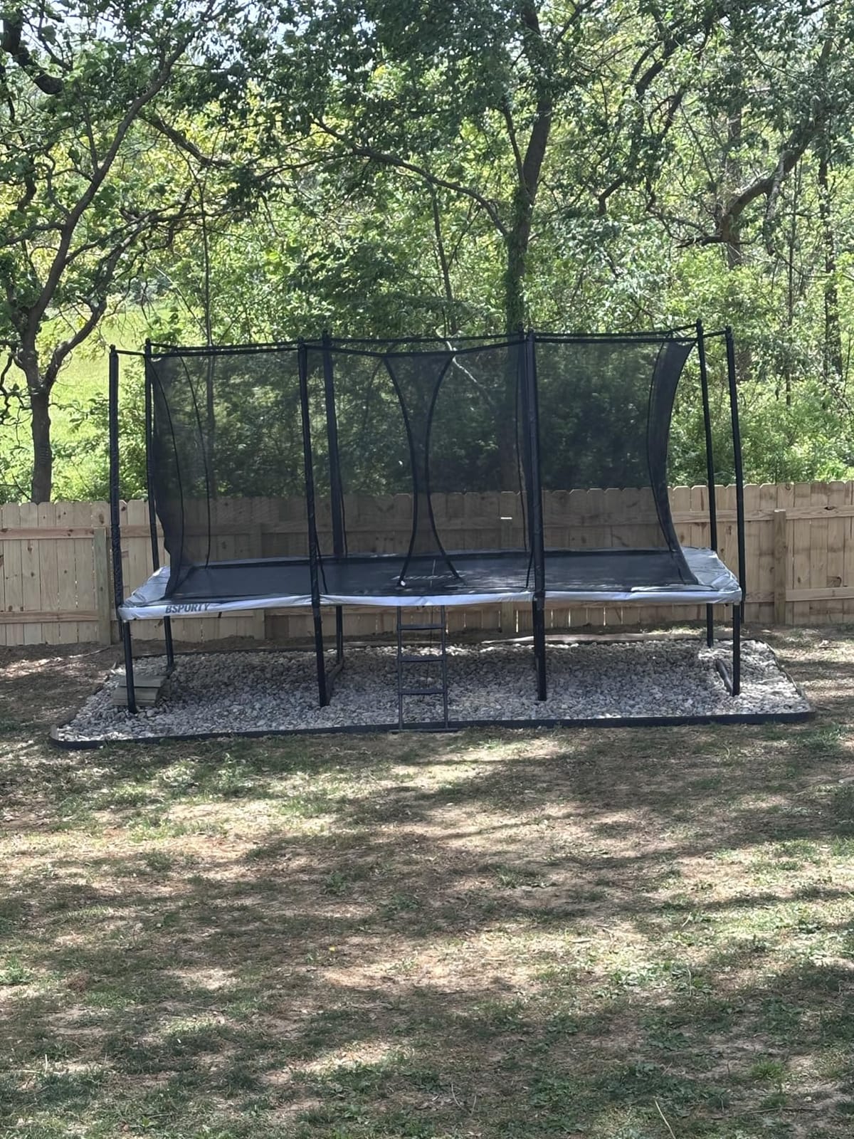 Air Rectangle Trampoline 8X14FT 1800LBS Weight Capacity Outdoor Square Gymnastics Heavy-DutyTrampolines with Net Enclosure for Kids Adults customer photo 2