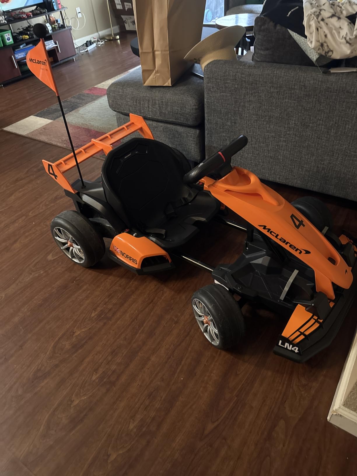 First Ride On Licensed McLaren 36V 9Ah Electric Go Kart for Big Kids customer photo 1