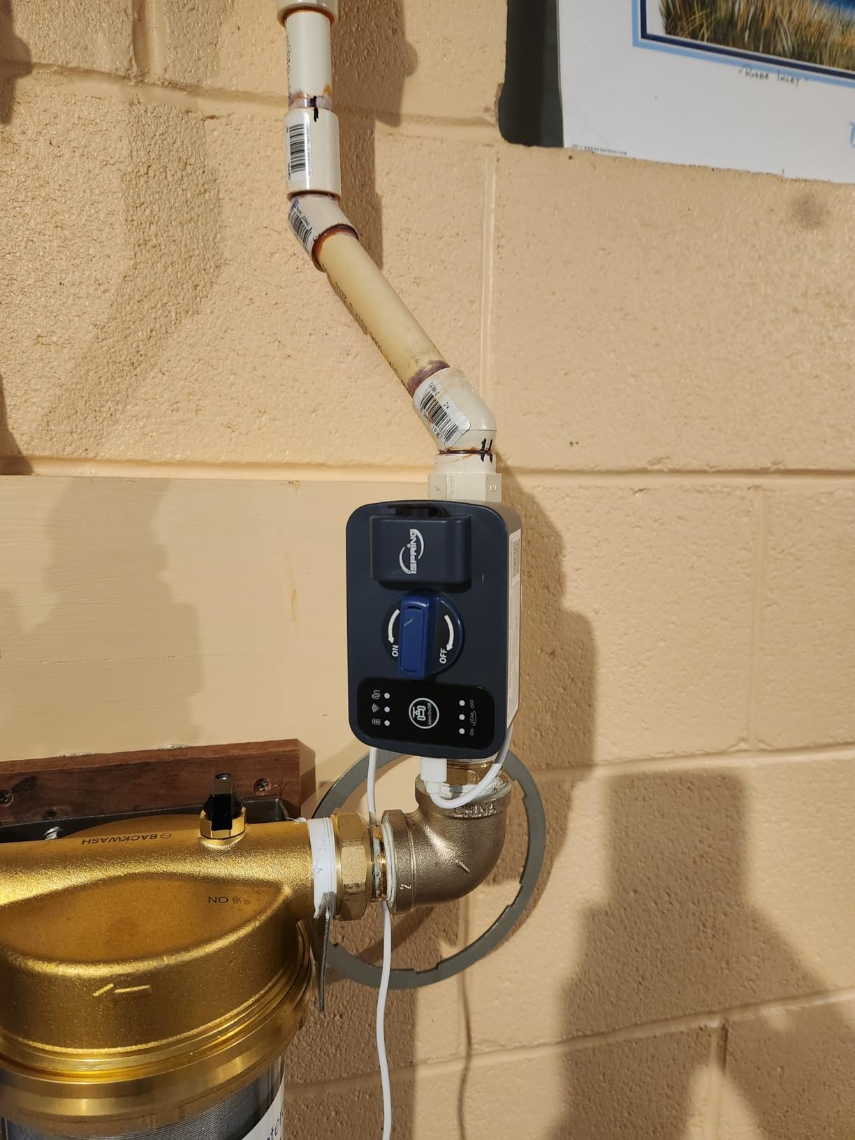 iSpring LS43WL Smart Leak Detector - Auto Water Shut-Off | Auto water shut-off in 20 sec. 1 wired + 1 wireless sensor (expand to 8). Easy DIY install. 1
