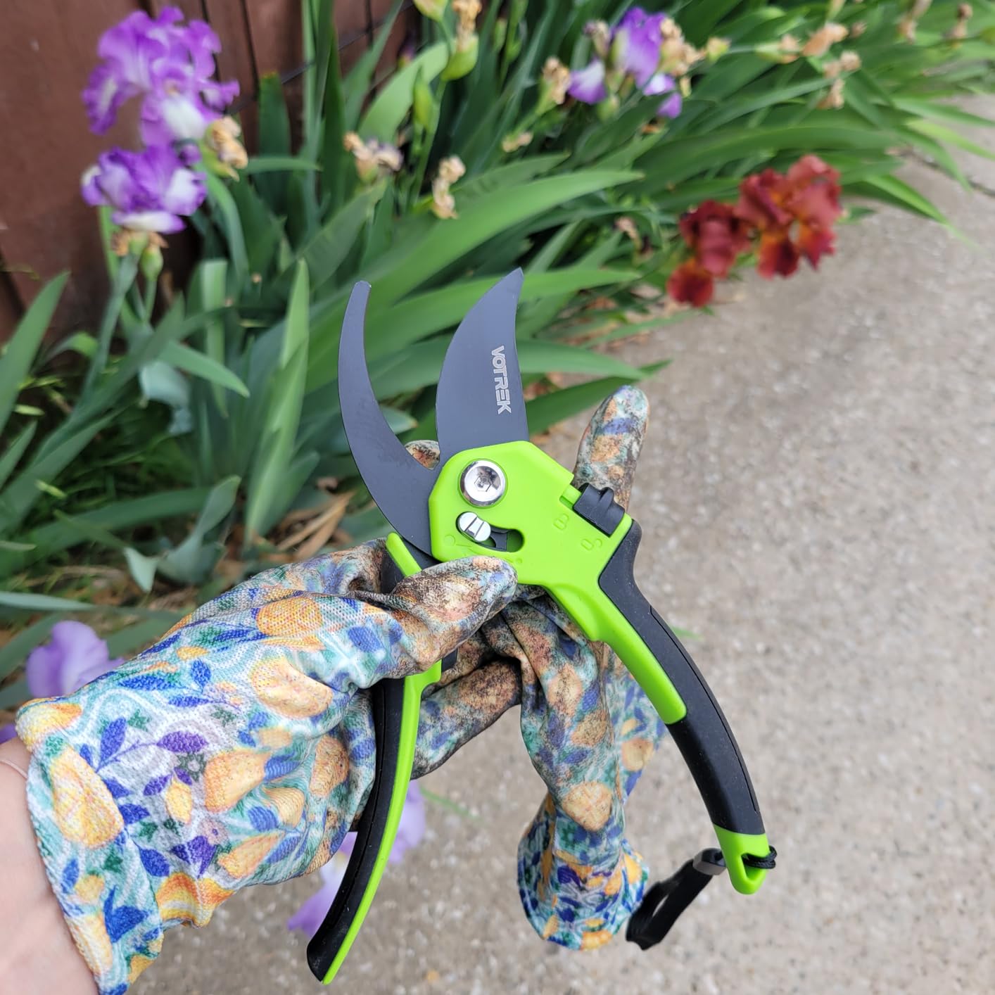 Pruning Shears, Patented Stepless Handle Opening for All Hand Size customer photo 2