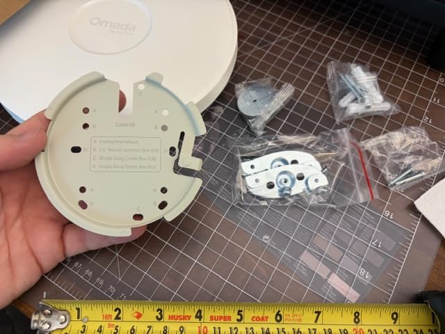 Omada 7 Max, BE15000 WiFi Access Point, 10G Port, w/o DC Adapter(EAP787) | 8-Stream WiFi 7 Tri-band, 5yr Warranty, PoE+/DC Powered, Mesh/WPA3/Roaming Supported, Omada Managed customer photo 2