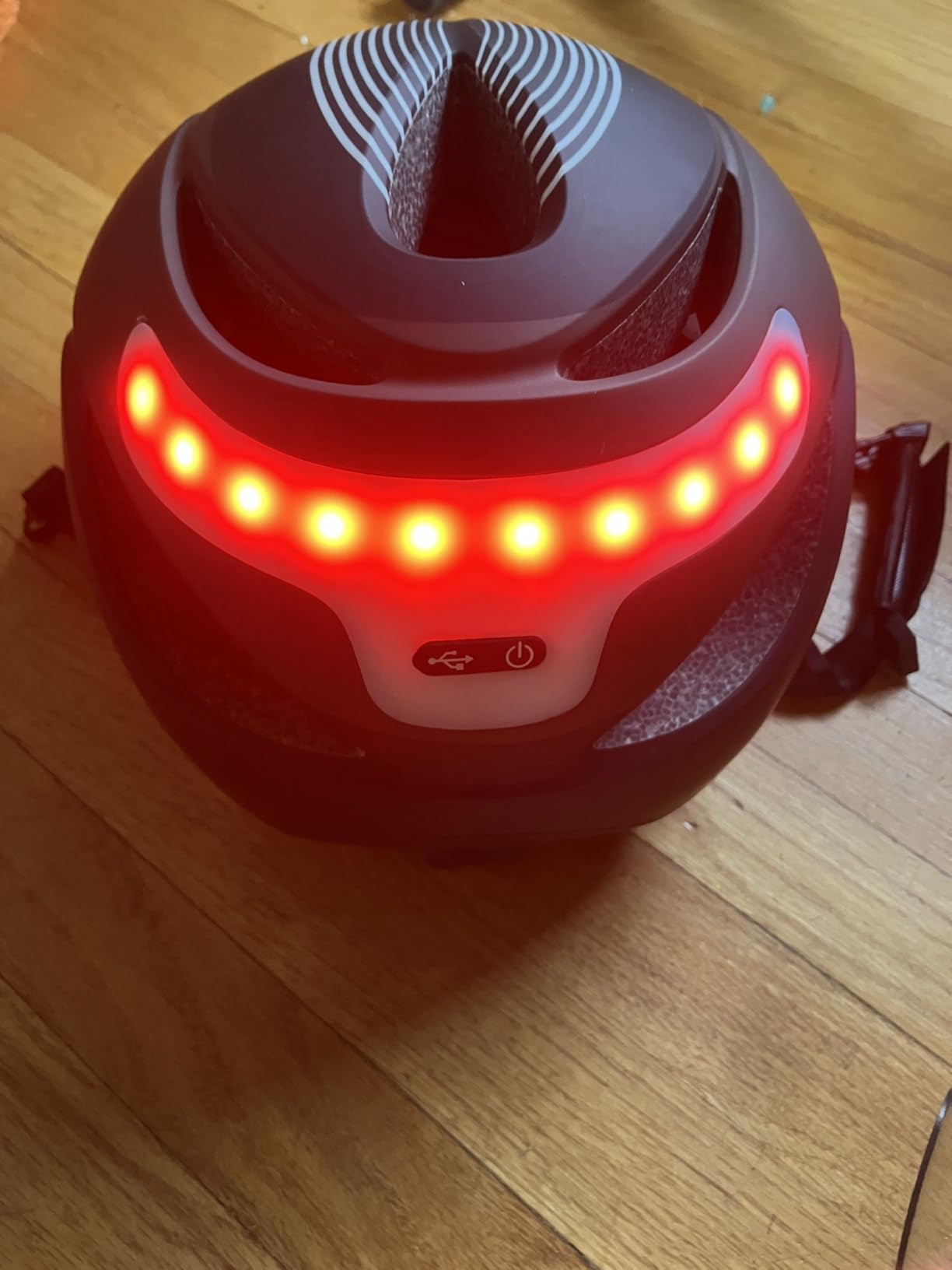 LUMDEER E-Bike Smart Helmet | NTA 8776 Certified | Front Rear Turn Signals customer photo 2