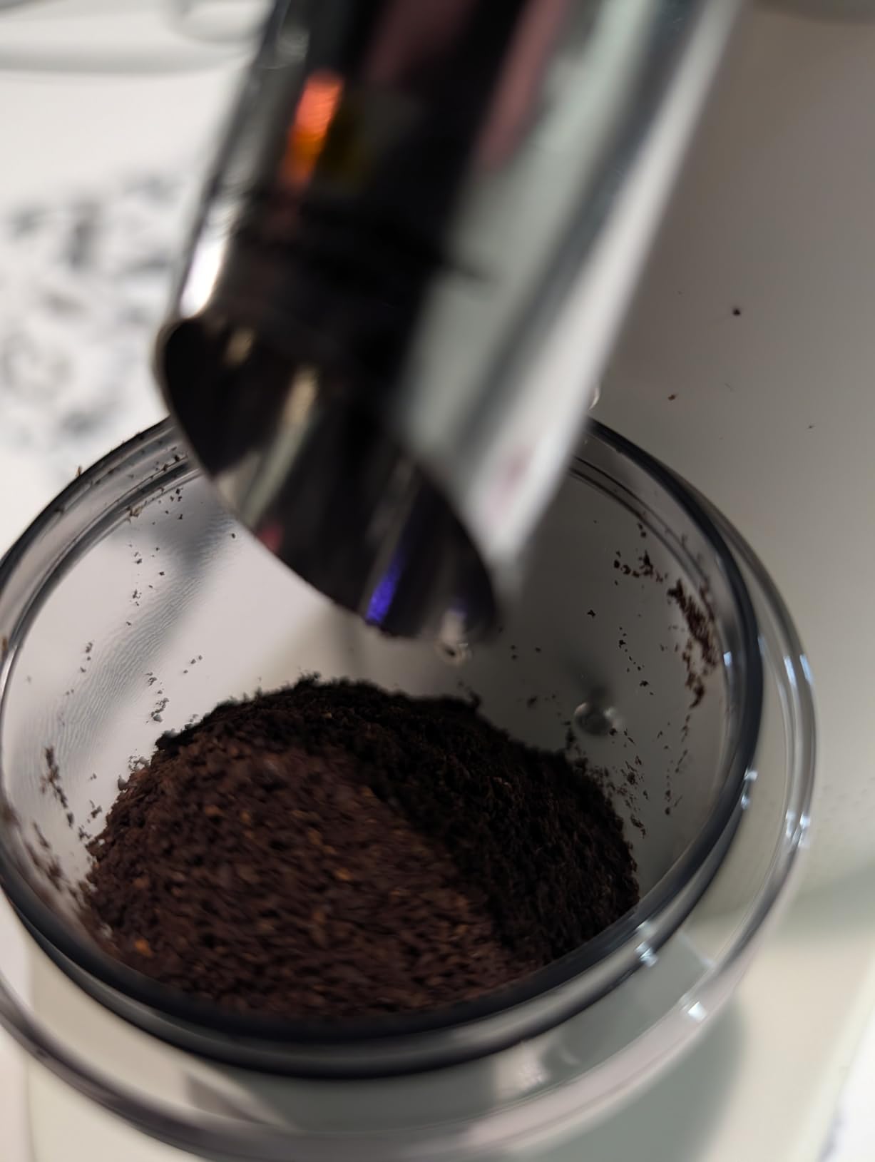 Tuni G2 Conical Burr Coffee Grinder with 70 Grind Settings, Ivory | Anti-static Burr Mill, Precision Electronic Timer and LED Touchscreen for Espresso/Drip/Cold Brew/French Press customer photo 1