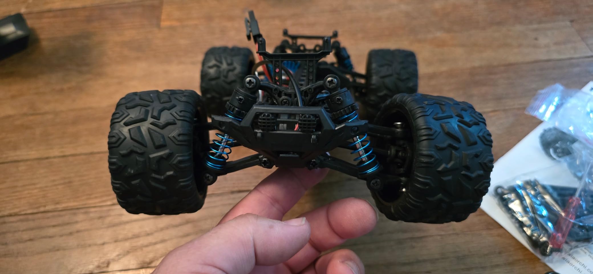 1:16 Scale All Terrain Fast RC Cars for Adults 40KPH, 4WD Electric Off-Road Remote Control Monster Truck with Metal Chassis, 2.4Ghz High Speed Car, Waterproof RC Truck with 2 Batteries for Boys & Kids customer photo 1