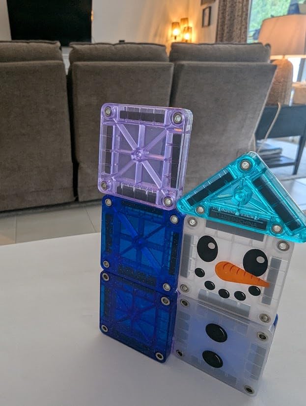 MAGNA-TILES microMAGS 24-Piece Spooky Travel Set, The Original Magnetic Building Brand customer photo 2