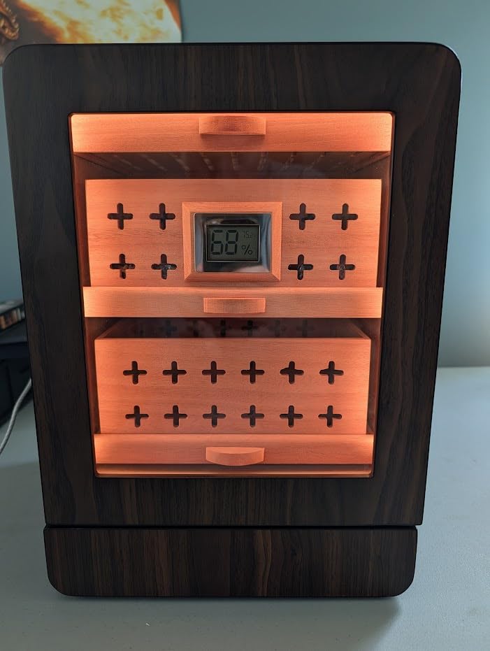 Cigar Humidor Cabinet Large Humidor Cigar Box for 100 Cigars, Gift for Men customer photo 1