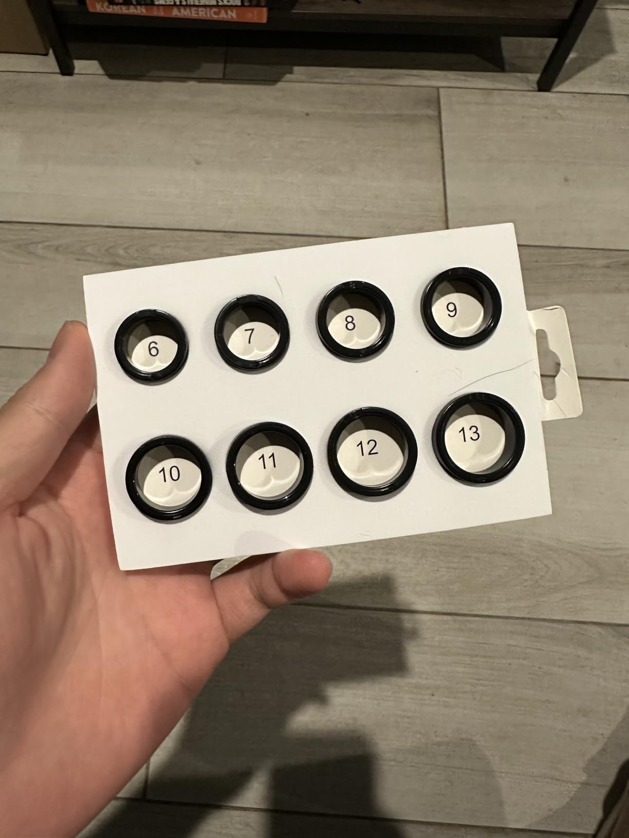 POBOVi Gen 2 Titanium Smart Ring, Gold, Polished, Size 9 customer photo 1