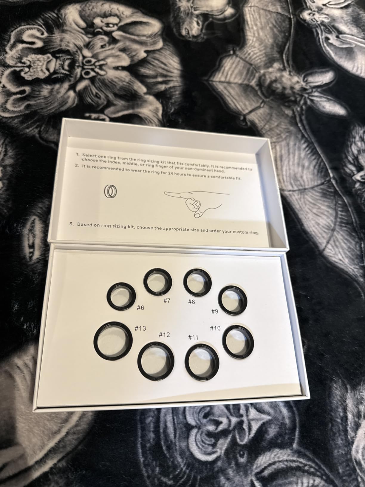 POBOVi Gen 2 Titanium Smart Ring, Gold, Polished, Size 9 customer photo 2