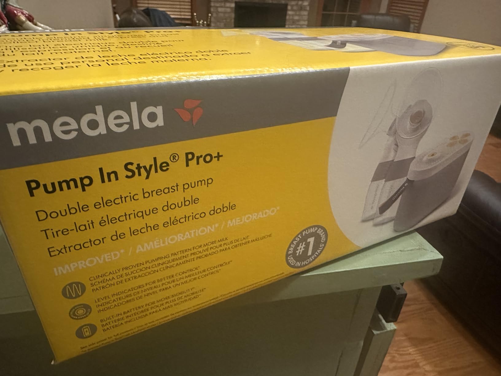 Medela Pump in Style Pro+ Double Electric Breast Pump, Hospital Grade | Hospital Performance, Bottles & Flanges, Enhanced Comfort, BPA-Free, Rechargeable, Lightweight, Compact & Portable customer photo 1