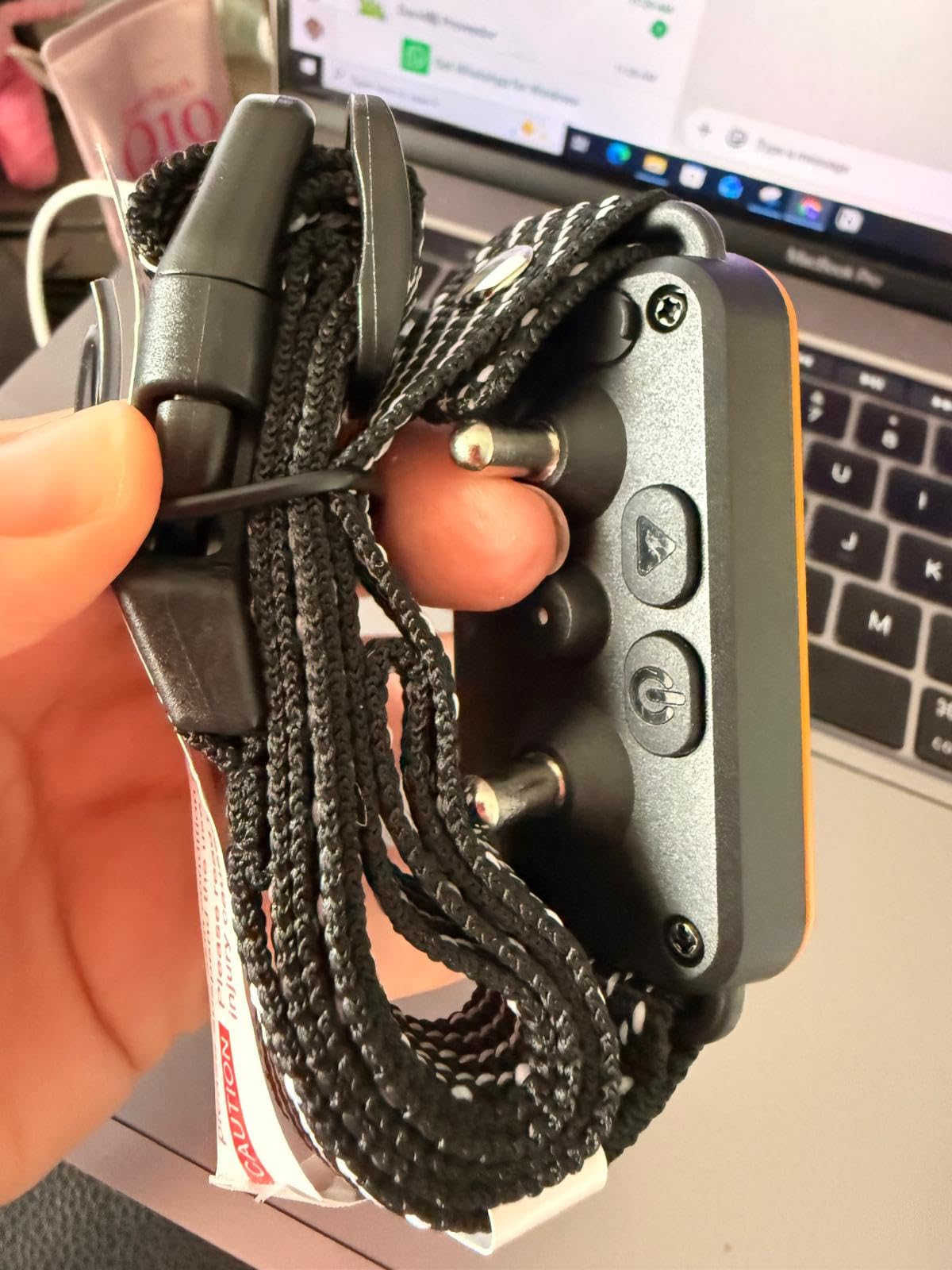 Dog Bark Collar for Large Medium Small Dogs, Effective No-Bark Collar, Smart Barking Collar, 2026 Upgraded Bark Collar with 7 Sensitivity, 3 Modes,Carrot Orange customer photo 1