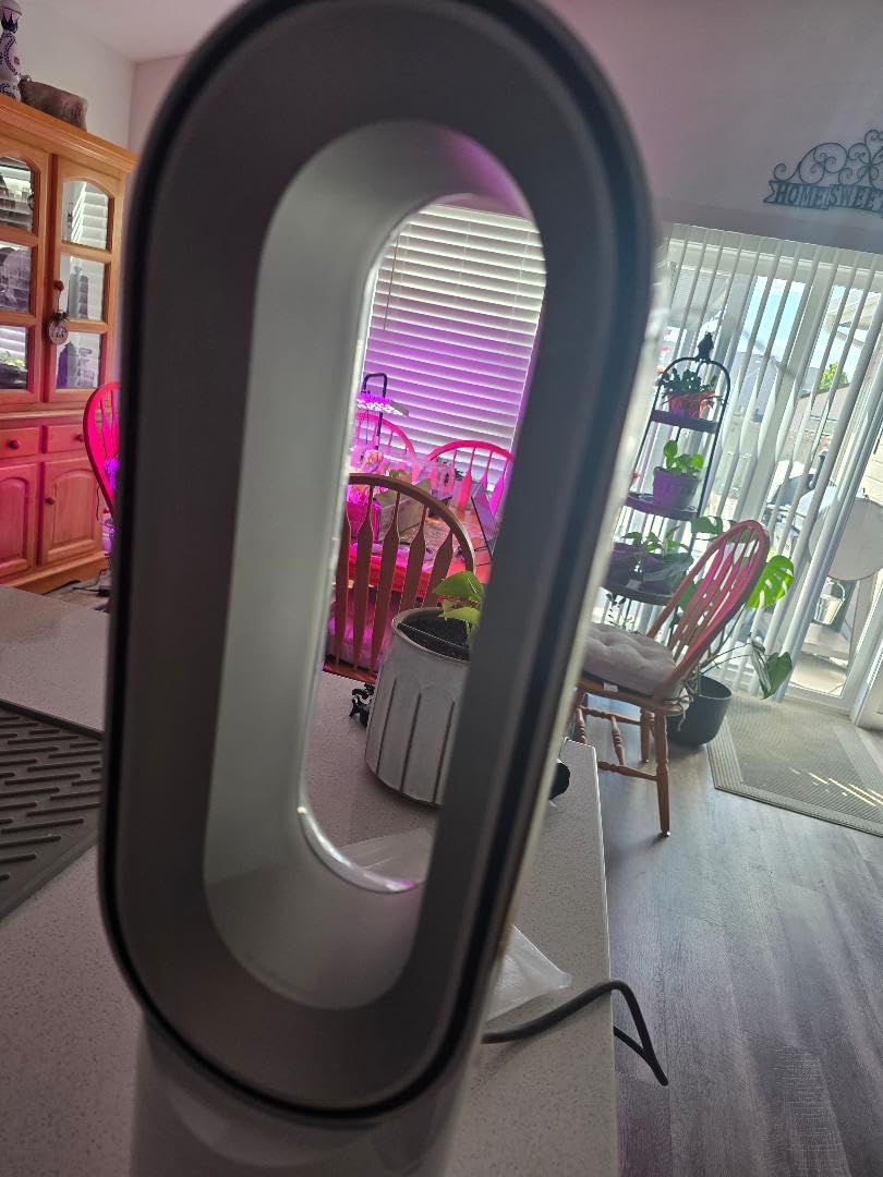 Dyson Hot+Cool™ HF1 Rapid React heater fan (White/Silver) customer photo 2