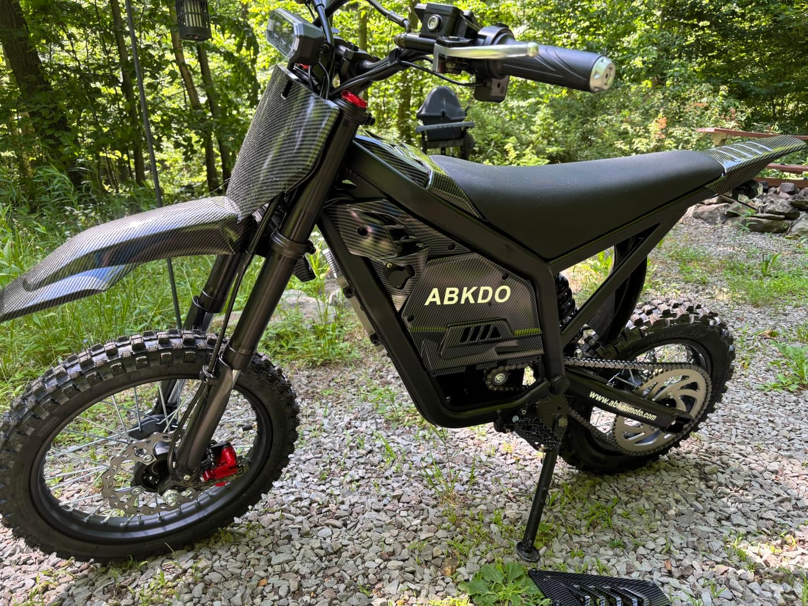 4000W Peak Electric Dirt Bike for Teens Adults, 45 MPH, 40 Miles Range | 48V 23Ah Removable Battery, 14