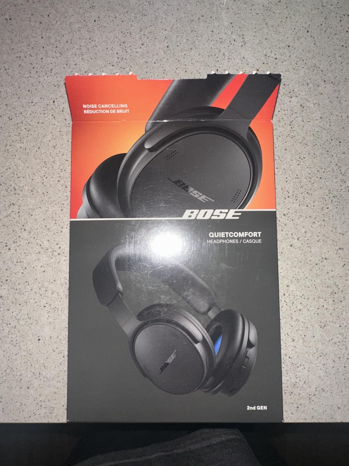 QuietComfort Headphones (2nd Gen) - Wireless Headphones, Active Over Ear Noise Cancelling and Mic, Immersive Audio, USB-C Charging and Lossless Audio, Up to 24 Hours of Play time, Black customer photo 1