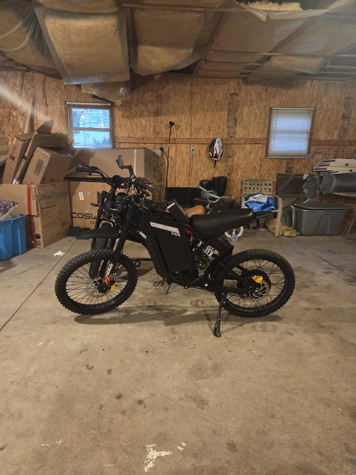COSWHEEL R6000 Electric Dirt Bike, 7000W Peak Motor Electric Motorcycle | 55MPH, 60V 30Ah Battery, 17