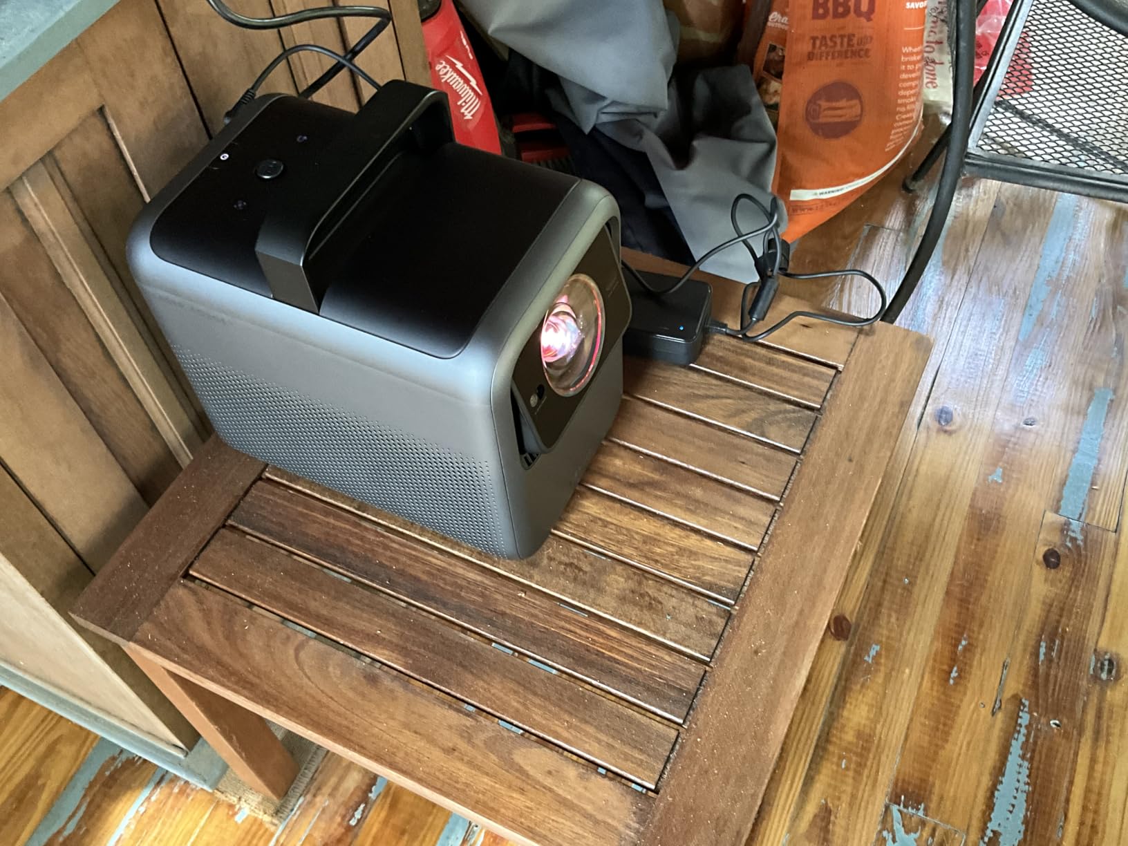 Nebula X1S 4K Triple Laser Projector, 6,000 ANSI Lumens, Google TV customer photo 1