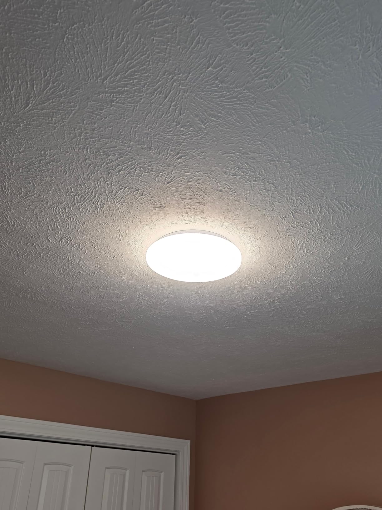 SwitchBot RGBICWW Ceiling Light 12 Inch, Matter Certified LED Flush Mount Light Fixture, 2000LM, No Hub Required, 2700K-6500K Dimmable, Works with Apple Home and Alexa, CRI 90+, for Bedroom Kitchen customer photo 1