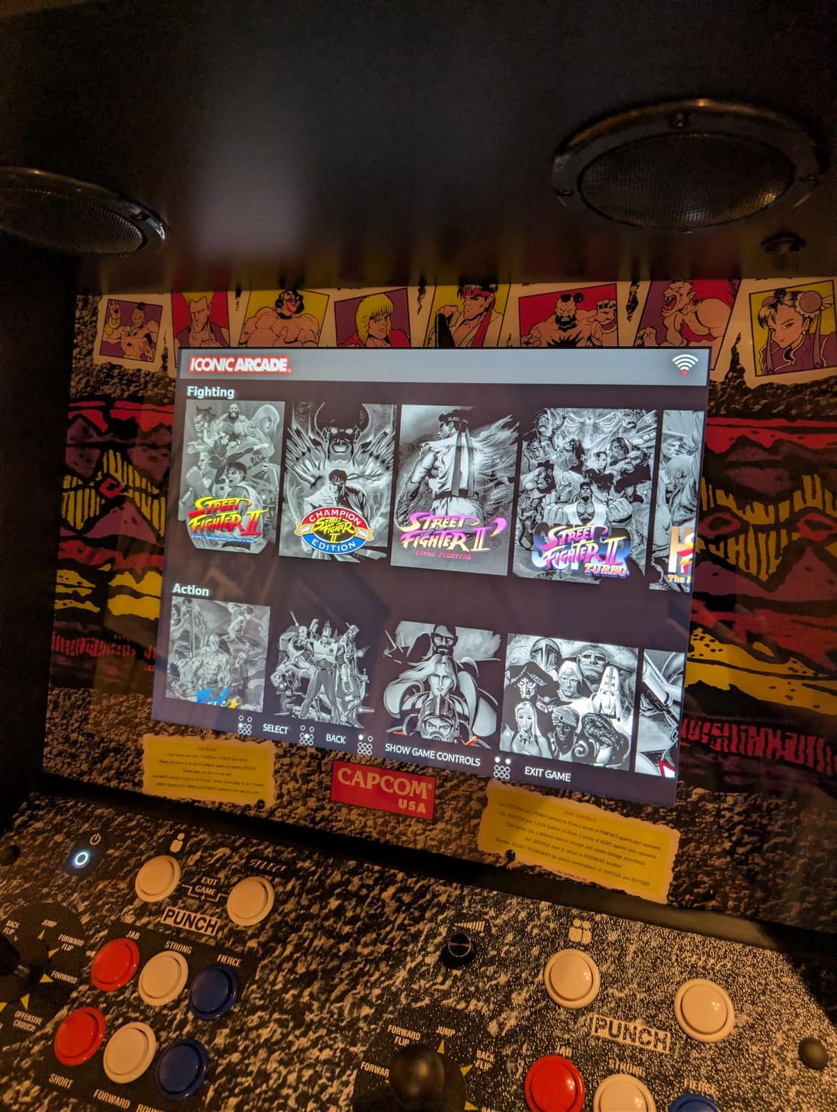 Street Fighter II: The World Warrior XT - Home Arcade Machine | 9/10-Scale Multiplayer Cabinet - 15+ Capcom Games, Raspberry Pi 5, 19.5in Screen, Lighted Marquee & HDMI Out for Game Room customer photo 2