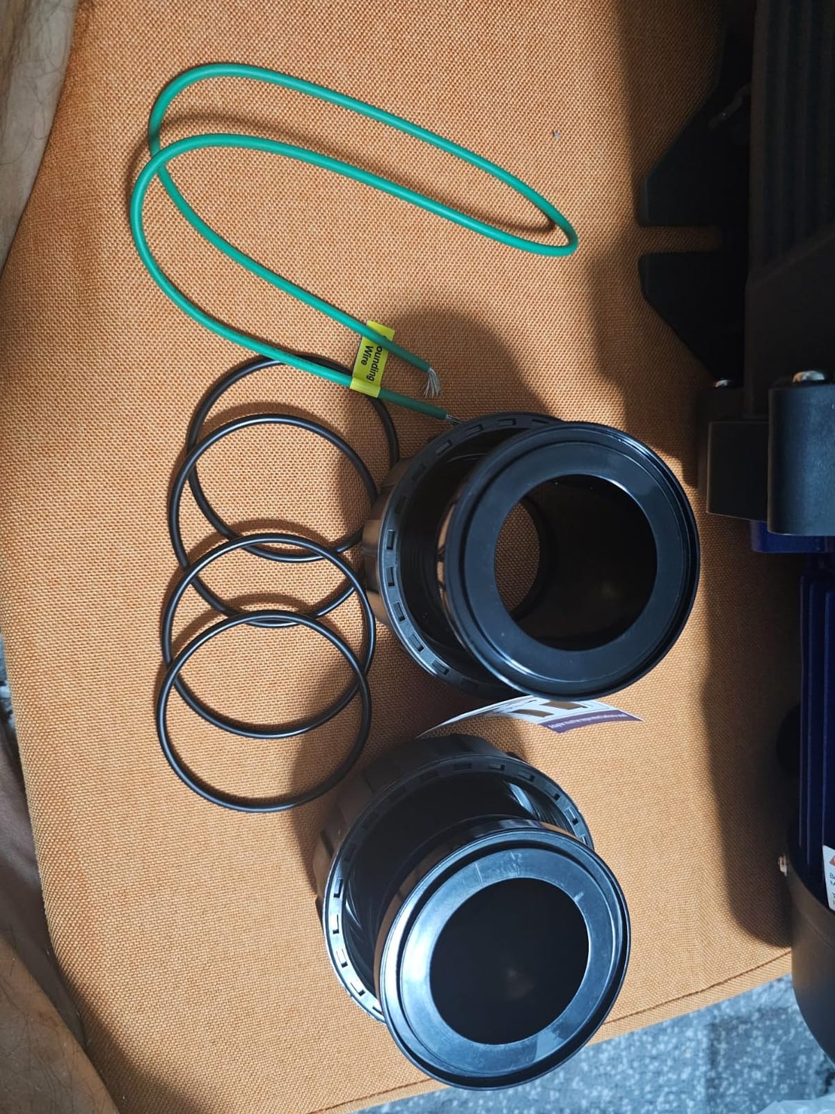 Aquastrong 2HP In/Above Ground Pool Pump, Dual Speed with Timer, 115V, 5186GPH, High Flow Self Primming Swimming Pool Pump,Black customer photo 1