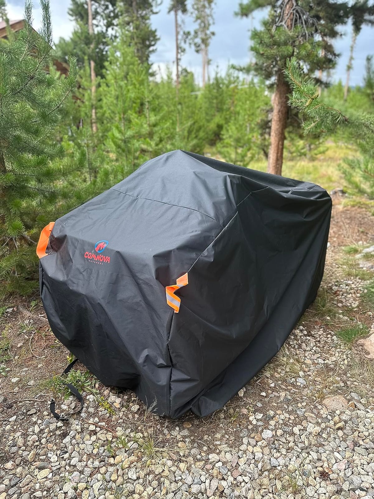 Comnova ATV Cover for 4 Wheelers - 84 Inch ATV Covers 600D Heavy Duty & Waterproof, Outdoor Four Wheeler Quad Cover All Weather Large for Polaris, Kawasaki, Yamaha, Honda, Arctic Cat and More customer photo 1