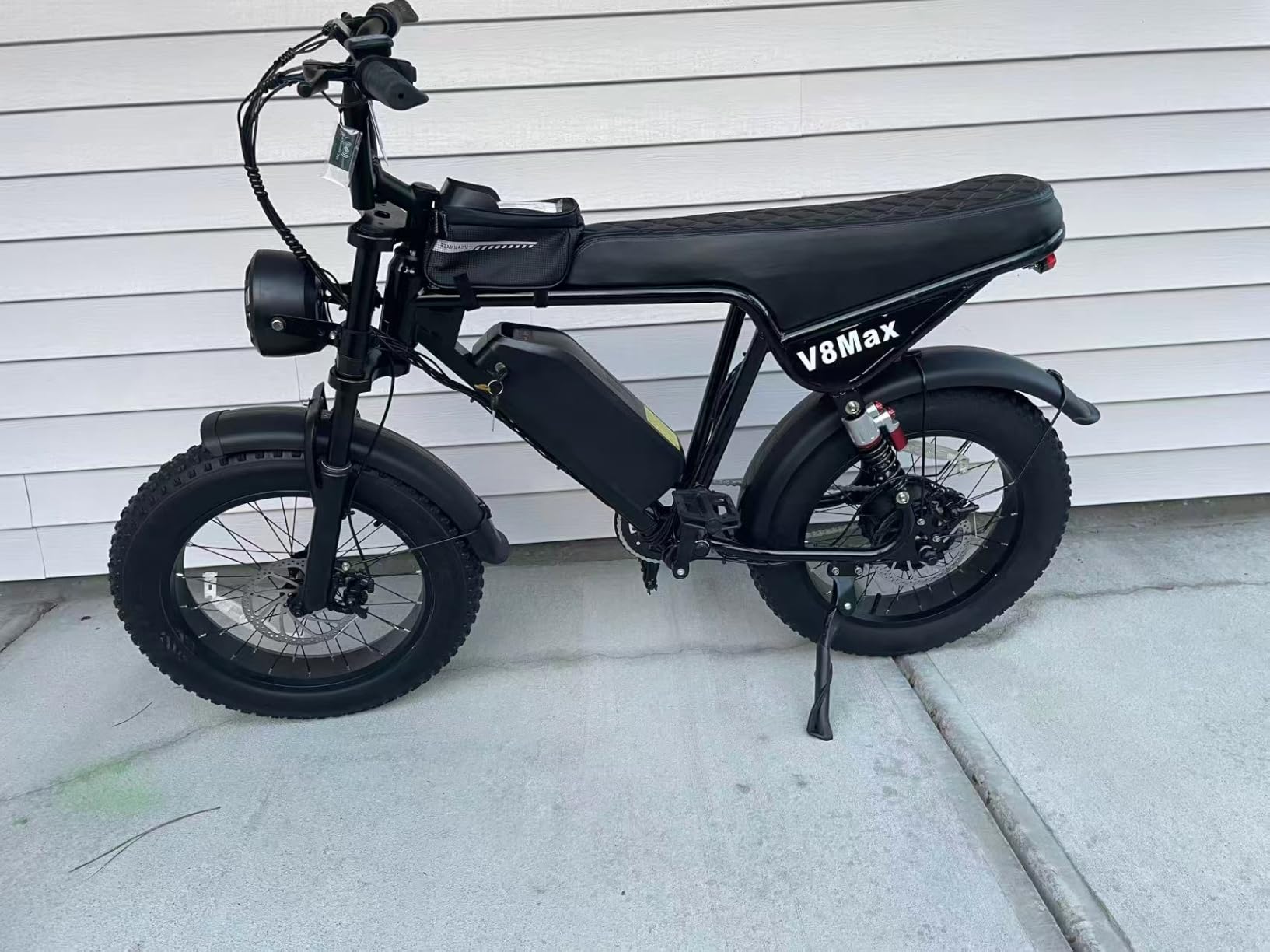 V8 MAX Electric Dirt Bike for Adults, 2500W Peak Motor, Max 36MPH | 2500W Peak Motor, Max 36MPH, 48V 20Ah Battery, Keyless NFC/Password Unlock, Dual Brakes & Full Suspension, 20