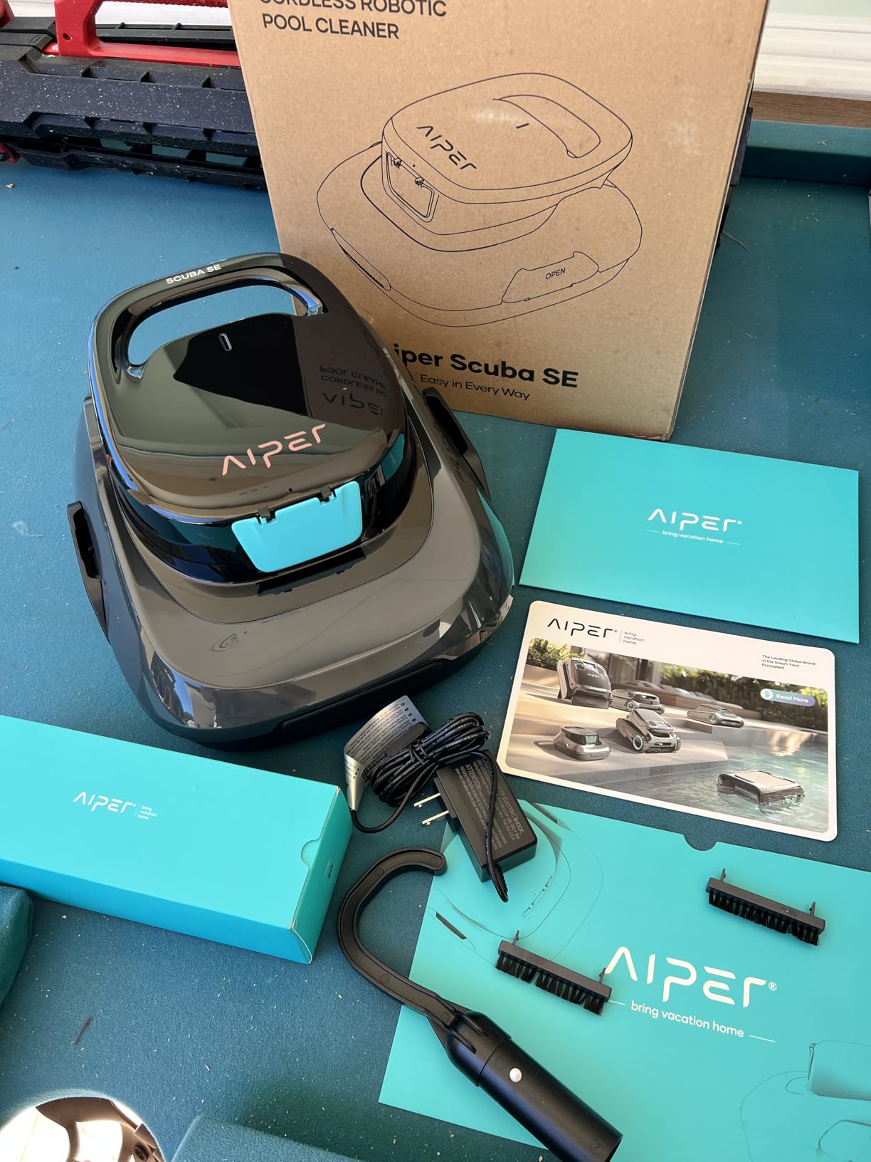 2026 Aiper Scuba SE Cordless Pool Vacuum Robot for Above Ground Pool customer photo 2