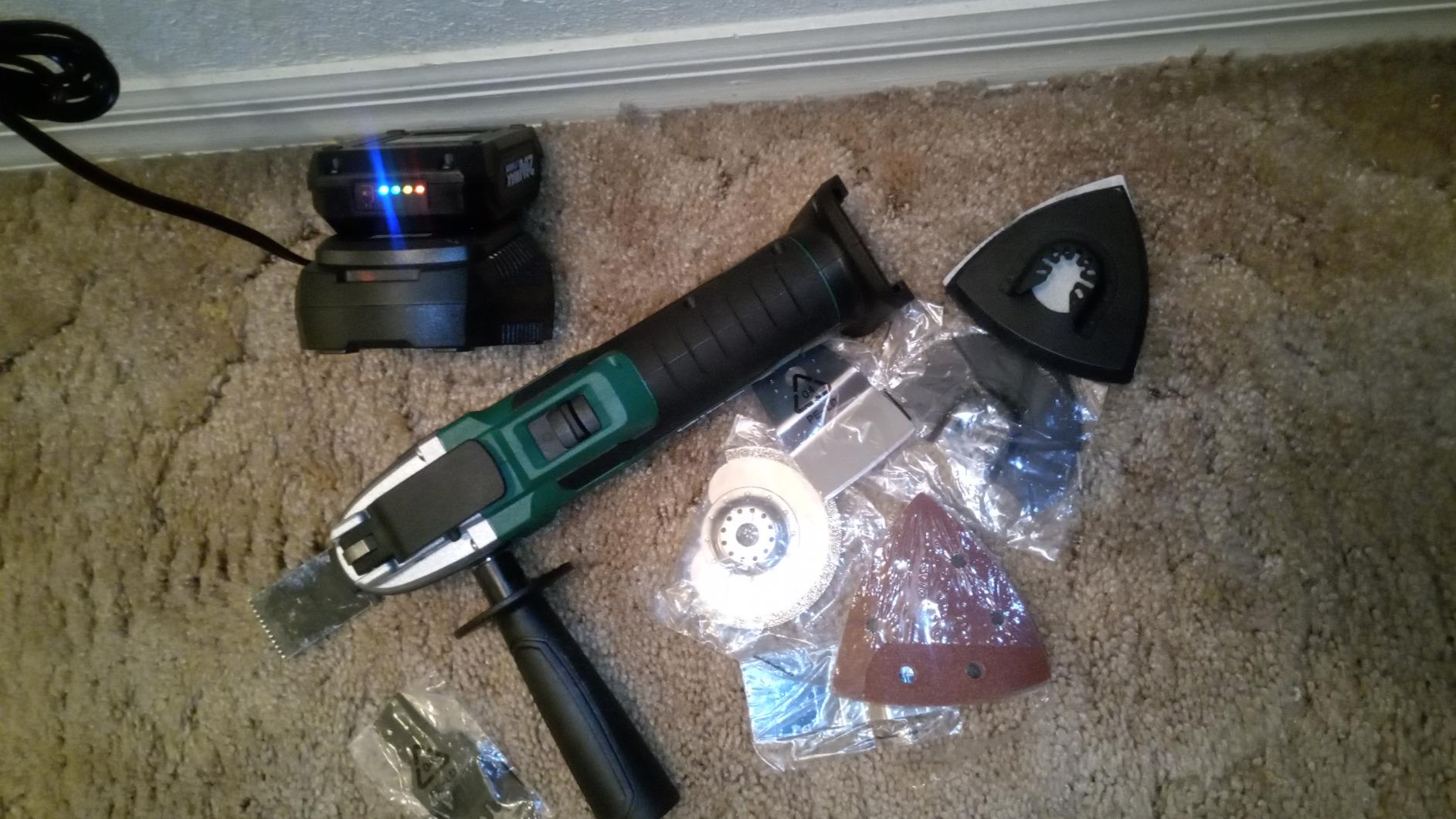 KIMO 20V Cordless Oscillating Tool, Brushless Oscillating Power Multi-Tools customer photo 1