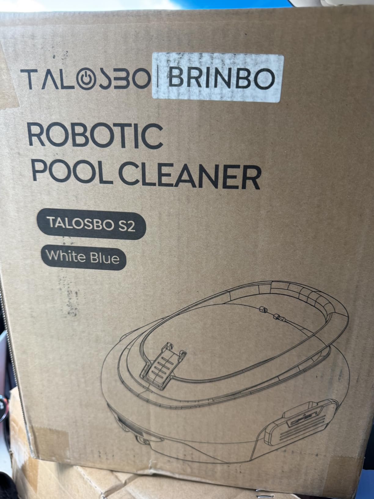 S2 Pool Vacuum Robot for Above Ground Pools, 90-Min Runtime, 861 Sq.Ft Coverage, Cordless Operation, Efficient Cleaning Performance, Dual-Layer Filtration, Panda Black customer photo 1