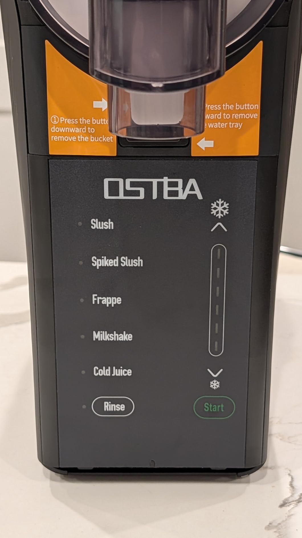 OSTBA 88oz Soft Serve Ice Cream Machine, No Ice Needed Slushie Maker | Self-Cleaning, Family Size, 6 Modes customer photo 1