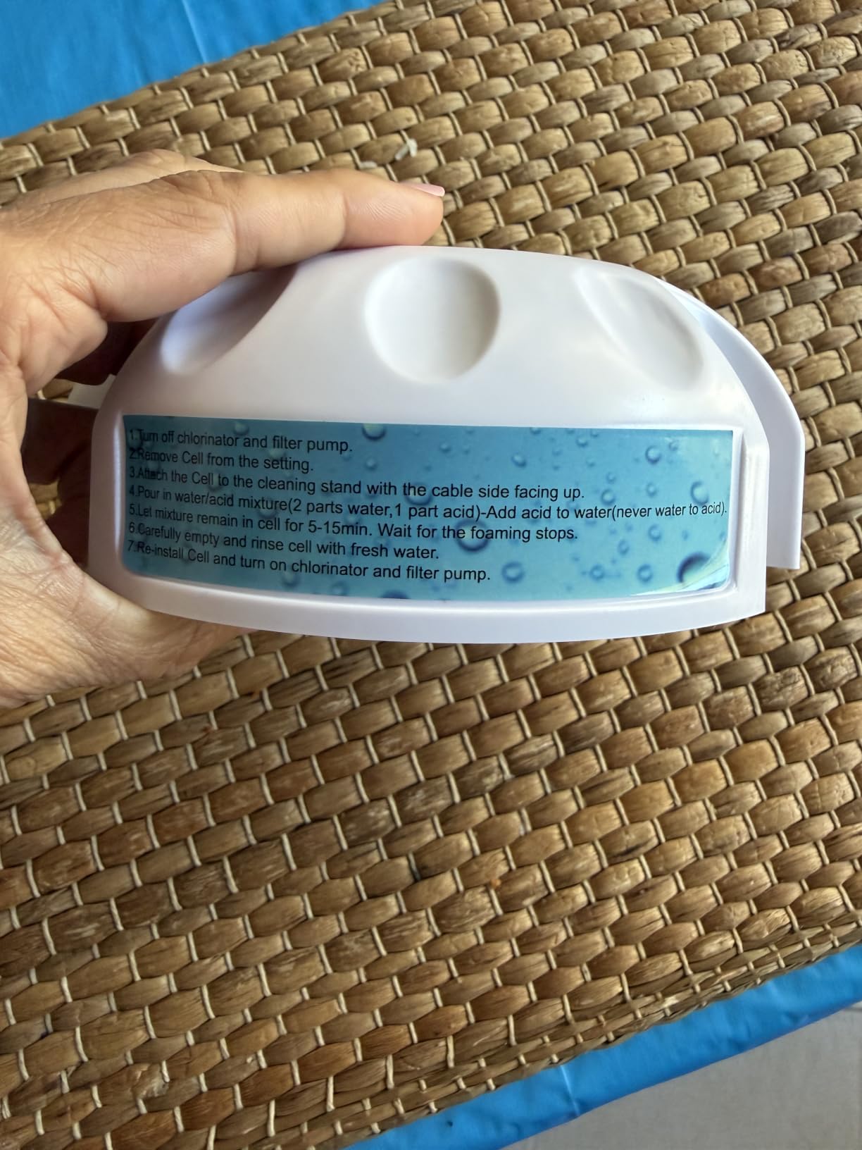 Salt Cell - up to 40,000 Gallons Swimming Pool Chlorine Generator customer photo 2