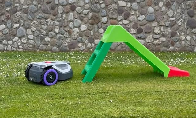 ANTHBOT N8 Robotic Lawn Mower with Sweepe 3/8 Acre, 4-in-1 Auto Dump NRTK customer photo 2